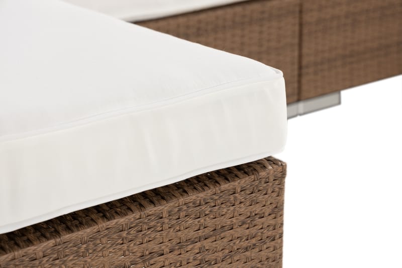 Bahamas Dobbeldivan - Kunstrotting Sand - Hagemøbler - Loungemøbler - Lounge sofa