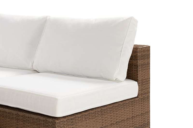 Bahamas Dobbeldivan - Kunstrotting Sand - Hagemøbler - Loungemøbler - Lounge sofa