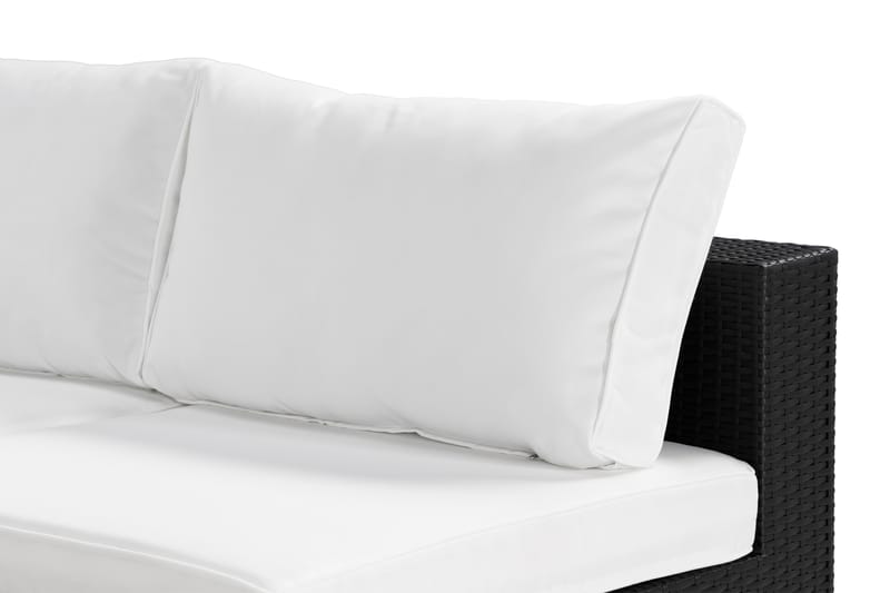 Bahamas Loungesofa 4-seter - Svart - Hagemøbler - Loungemøbler - Lounge sofa
