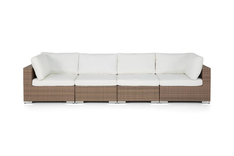 Bahamas Loungesofa 4 Pers - Sand - Hagemøbler - Loungemøbler - Lounge sofa