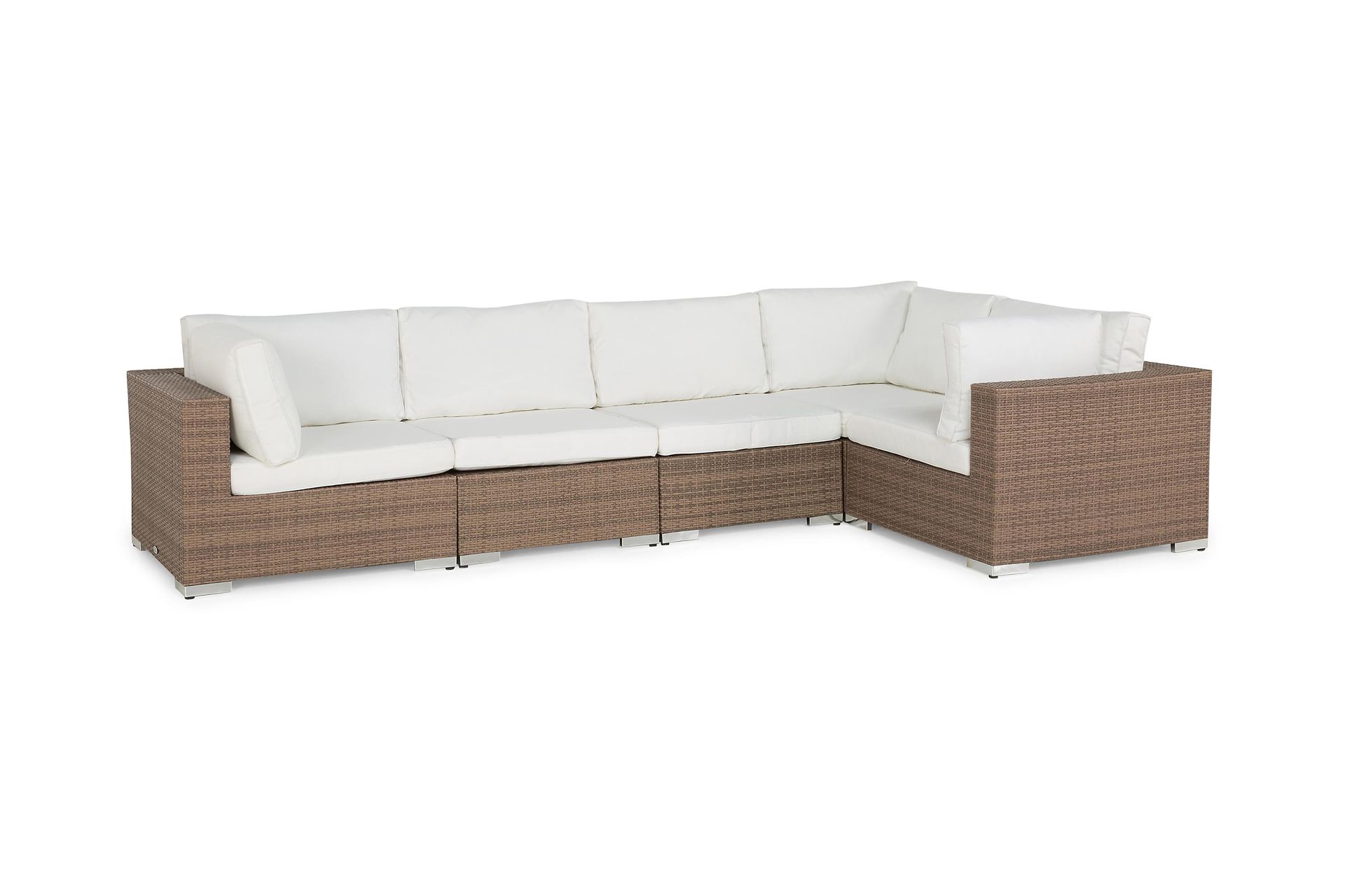 Bahamas Loungesofa 5 Pers - Sand - Hagemøbler - Loungemøbler - Lounge sofa