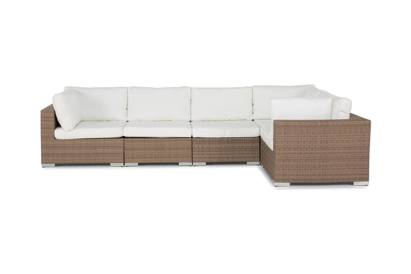Bahamas Loungesofa 5 Pers - Sand - Hagemøbler - Loungemøbler - Lounge sofa