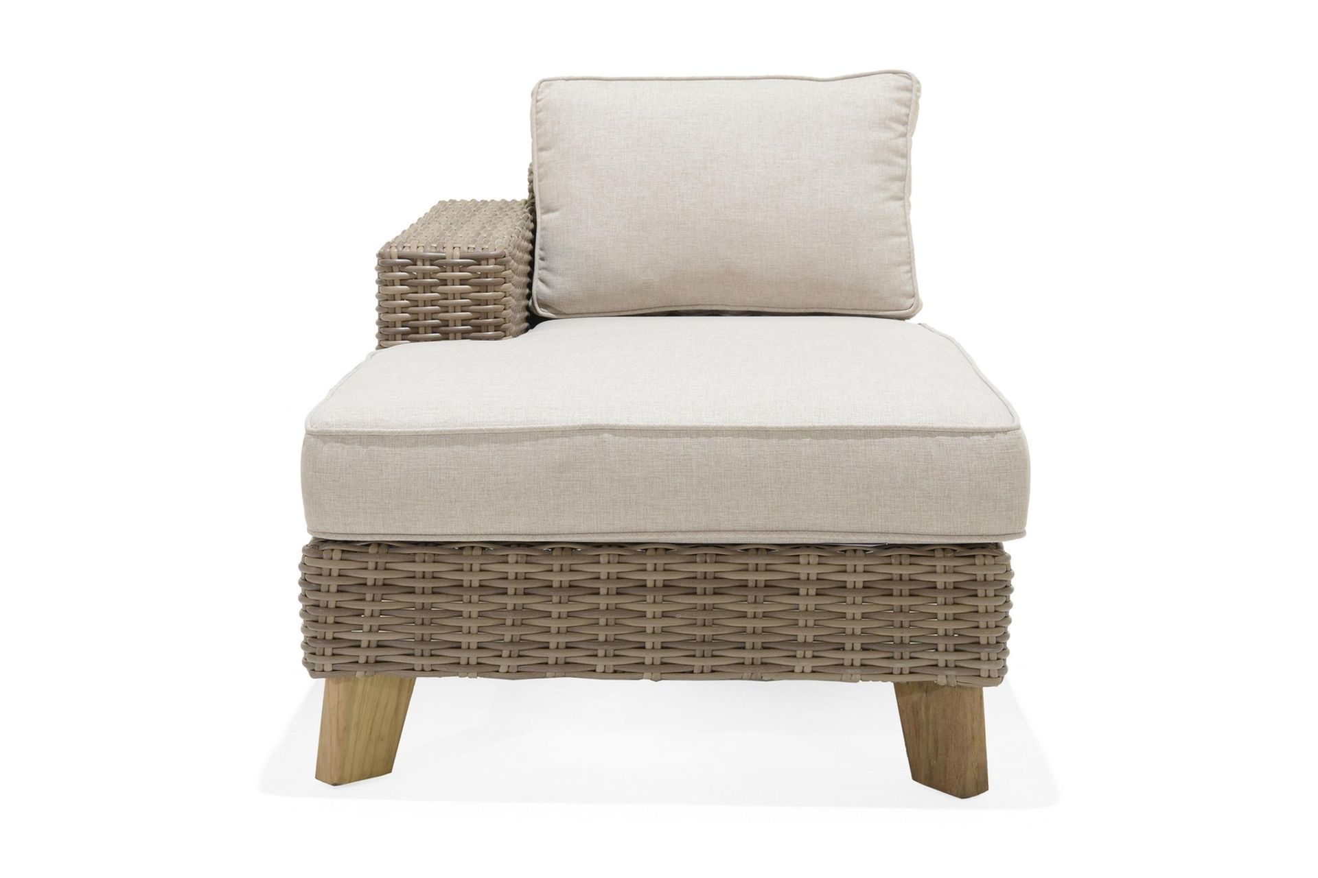 Bahamas Sofa med Armlene Høyre - Beige - Hagemøbler - Loungemøbler - Lounge sofa