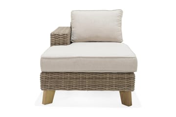 Bahamas Sofa med Armlene Høyre - Beige - Hagemøbler - Loungemøbler - Lounge sofa