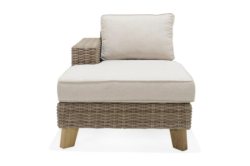 Bahamas Sofa med Armlene Høyre - Beige - Hagemøbler - Loungemøbler - Lounge sofa