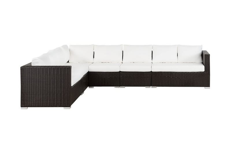 Calizza Loungegruppe Kunstrotting - Brun - Lounge sofa - Utesofa