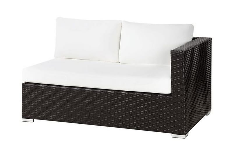 Calizza Loungegruppe Kunstrotting - Brun - Hagemøbler - Loungemøbler - Lounge sofa