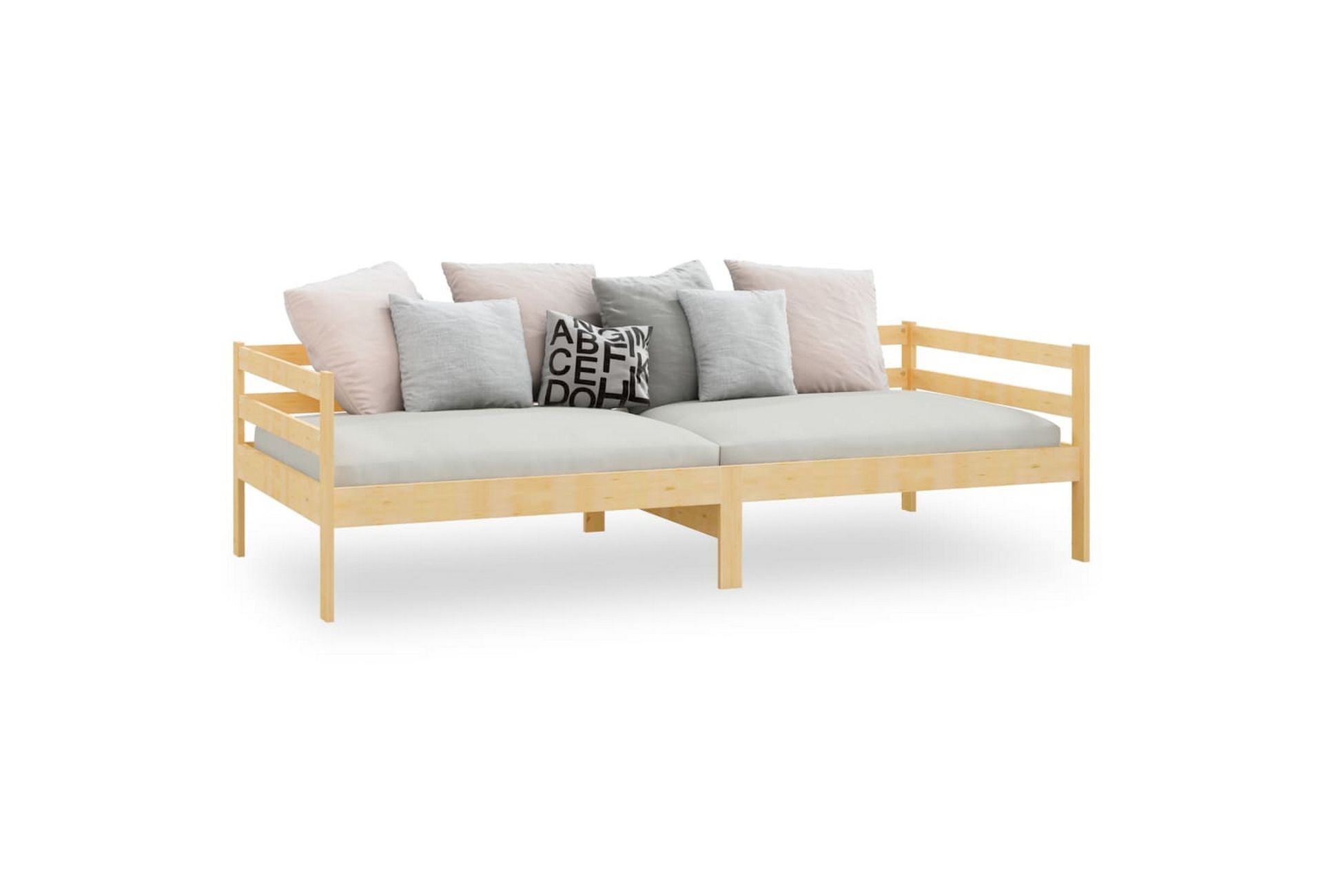 Dagseng heltre furu 90x200 cm - Brun - Hagemøbler - Loungemøbler - Lounge sofa