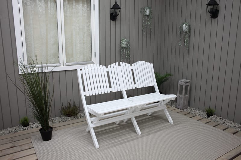 Delpino Sofa - Hvit - Hagemøbler - Loungemøbler - Lounge sofa