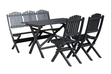 Delpino Sofa - Kaffesvart - Hagemøbler - Loungemøbler - Lounge sofa