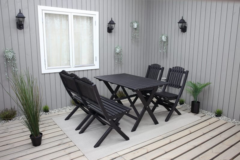 Delpino Sofa - Kaffesvart - Hagemøbler - Loungemøbler - Lounge sofa