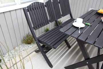Delpino Sofa - Kaffesvart - Hagemøbler - Loungemøbler - Lounge sofa