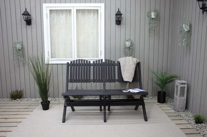 Delpino Sofa, Kaffesvart