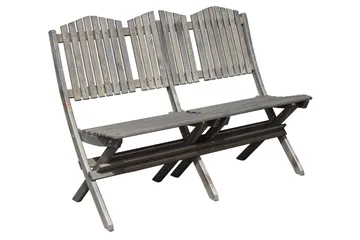 Delpino Sofagruppe - Grå - Hagemøbler - Hagegruppe - Spisegrupper hage