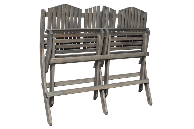 Delpino Sofagruppe - Grå - Hagemøbler - Hagegruppe - Spisegrupper hage