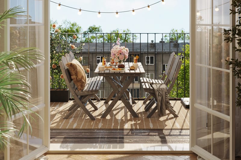 Delpino Sofagruppe - Grå - Hagemøbler - Loungemøbler - Lounge sofa