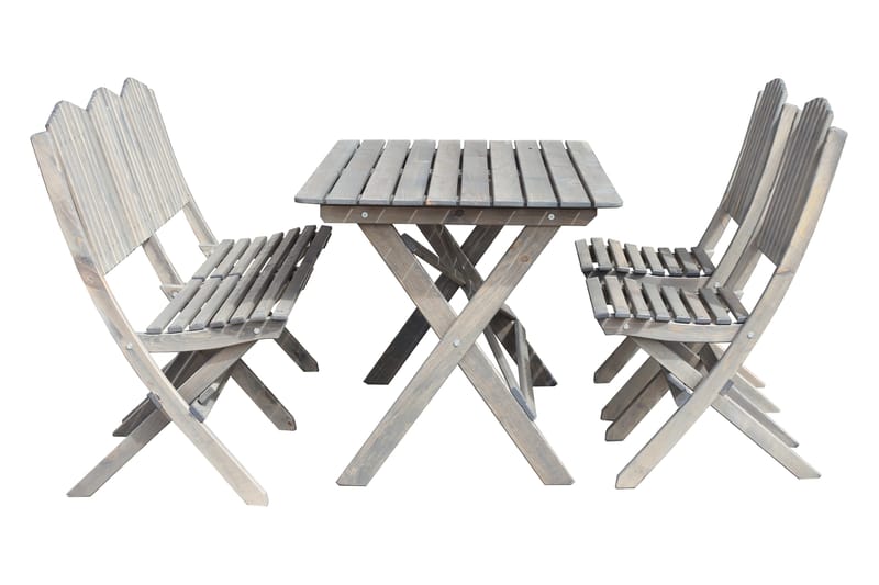 Delpino Sofagruppe - Grå - Hagemøbler - Loungemøbler - Lounge sofa