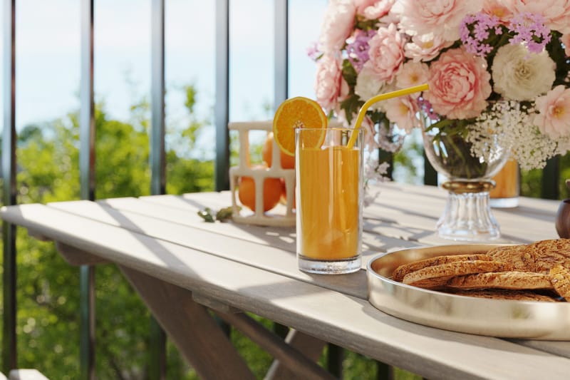 Delpino Sofagruppe - Grå - Hagemøbler - Hagegruppe - Spisegrupper hage