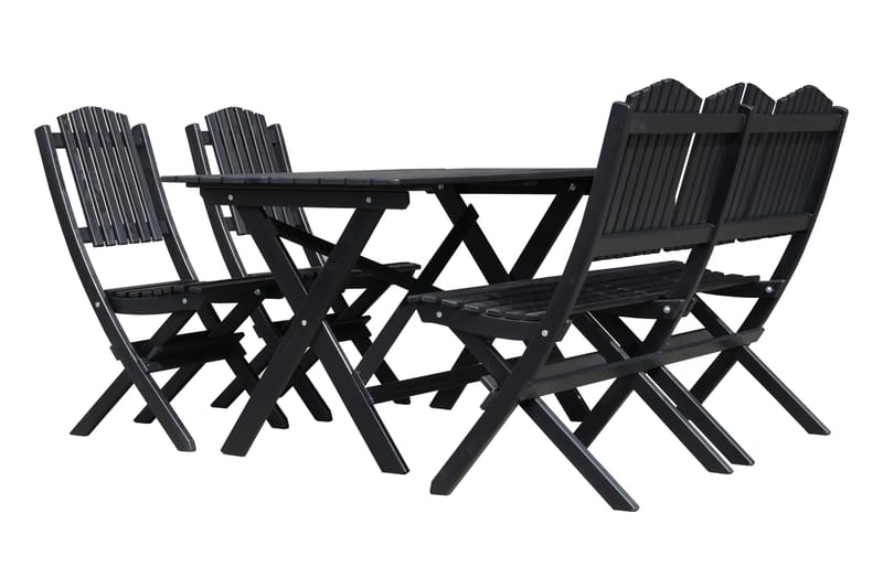 Delpino Sofagruppe - Kaffesvart - Hagemøbler - Hagegruppe - Spisegrupper hage