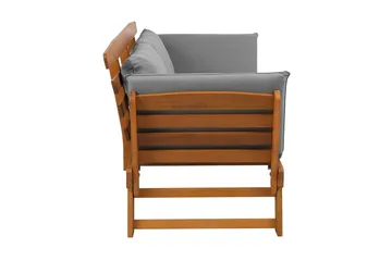 Digloria Hagesofa - Tre/Natur - Hagemøbler - Balkong - Balkongmøbler - Balkongsofaer