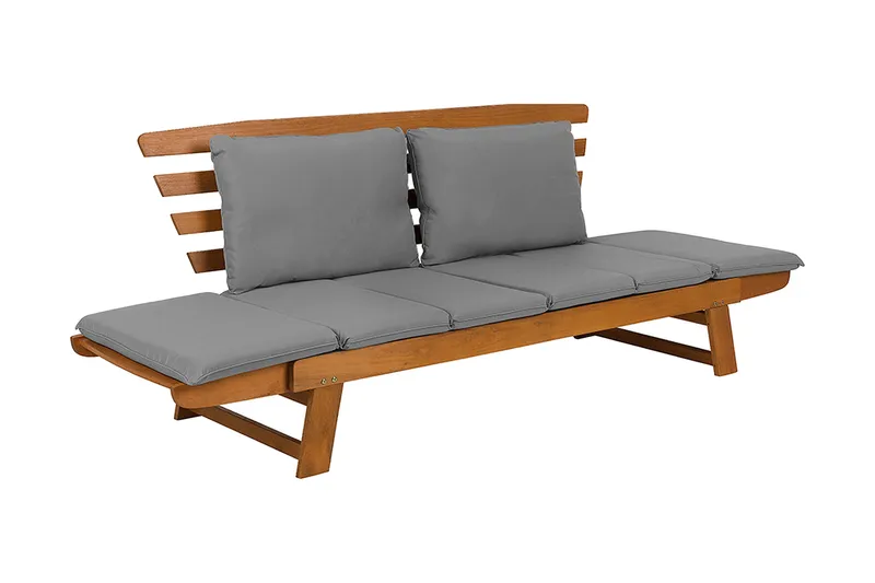 Digloria Hagesofa - Tre/Natur - Hagemøbler - Loungemøbler - Lounge sofa