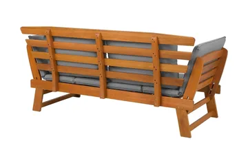 Digloria Hagesofa - Tre/Natur - Hagemøbler - Balkong - Balkongmøbler - Balkongsofaer