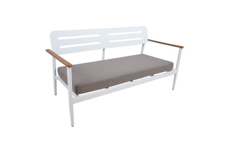 Firenze Benk Hvit - Hagemøbler - Loungemøbler - Lounge sofa