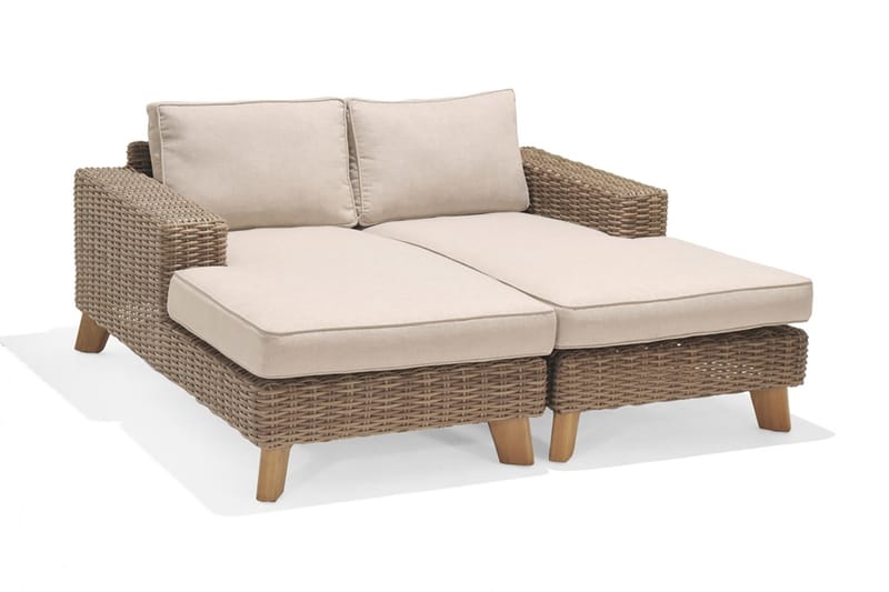 hamas Sofa med Armlene Venstre - Beige - Lounge sofa - Utesofa