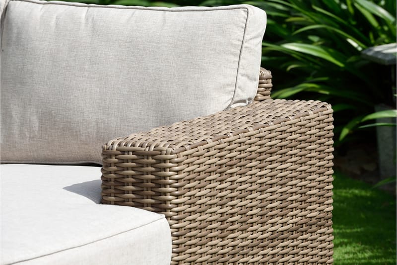 hamas Sofa med Armlene Venstre - Beige - Hagemøbler - Loungemøbler - Lounge sofa