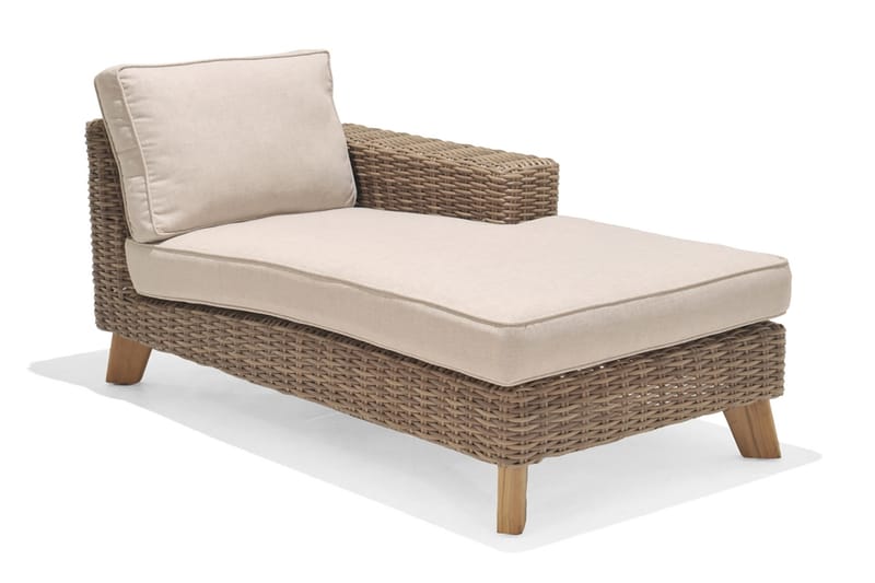 hamas Sofa med Armlene Venstre - Beige - Hagemøbler - Loungemøbler - Lounge sofa