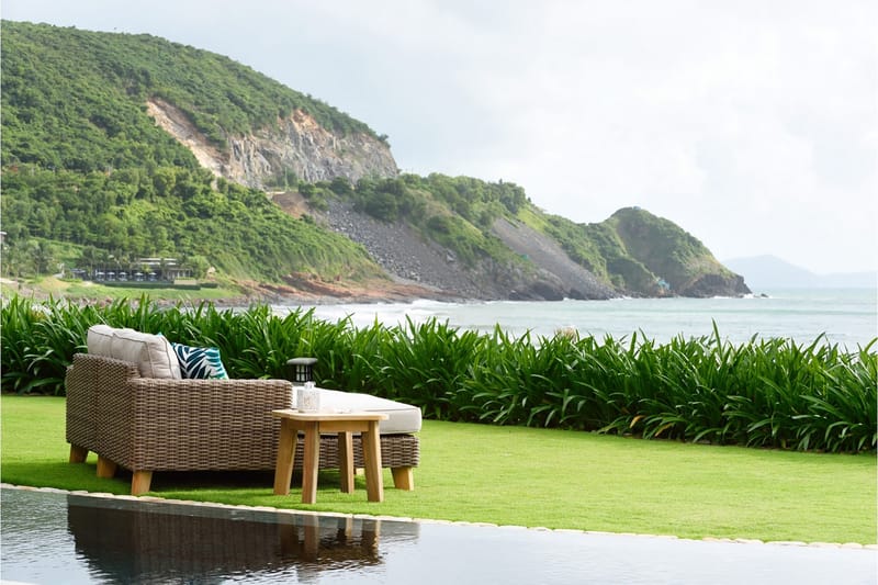 hamas Sofa med Armlene Venstre - Beige - Hagemøbler - Loungemøbler - Lounge sofa