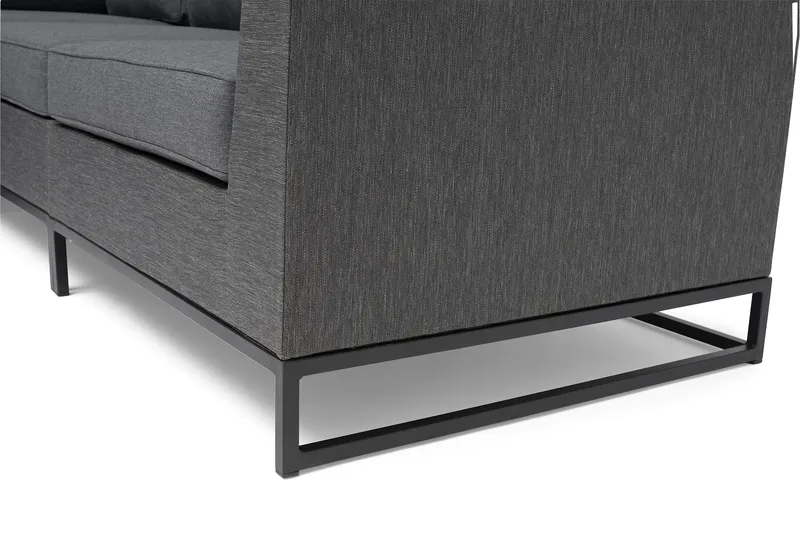 Hillerstorp Adelshamn Hjørnesofa - Grå - Hage - Utemiljø - Veranda & terrasse - Verandamøbler