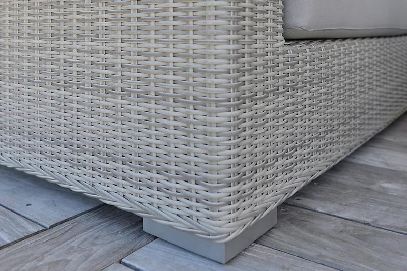 Hillerstorp Hamilton 3-seters utendørs sofa - Grå - Hagemøbler - Loungemøbler - Lounge sofa