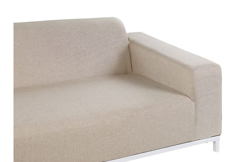 Hughen 3-seters sofa - Beige - Lounge sofa - Utesofa