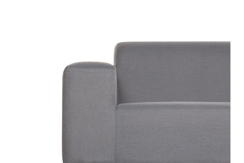 Hughen 3-seters Soffa - Grå/Svart - Lounge sofa - Utesofa