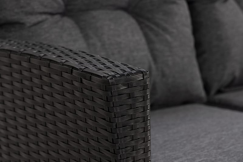 James Høyre - Svart - Hagemøbler - Loungemøbler - Lounge sofa