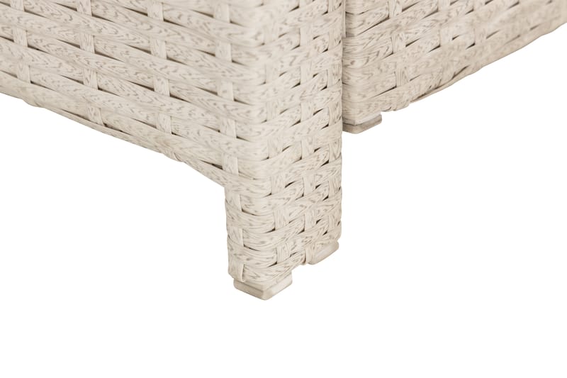 James Hjørnesofa Venstre - Hvit - Hagemøbler - Loungemøbler - Lounge sofa