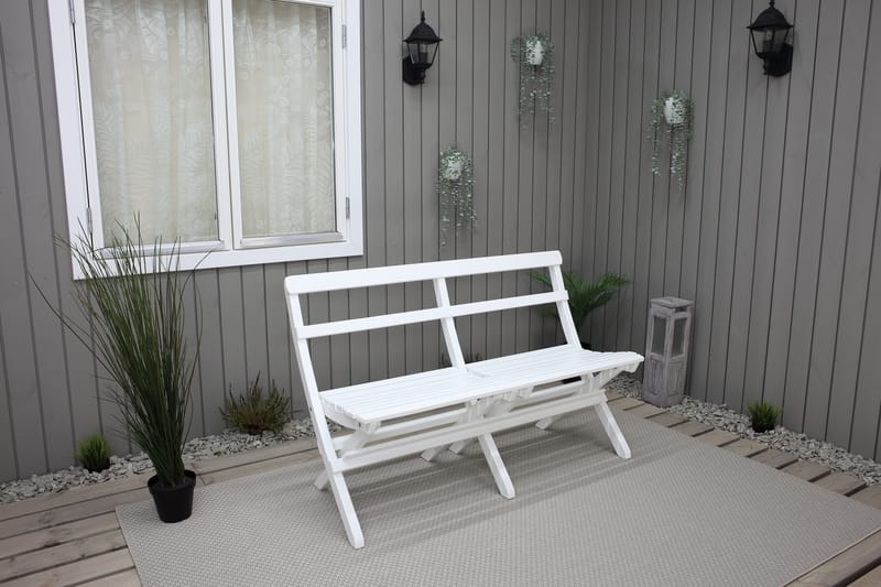 Larios Sofa - Hvit - Hagemøbler - Loungemøbler - Lounge sofa