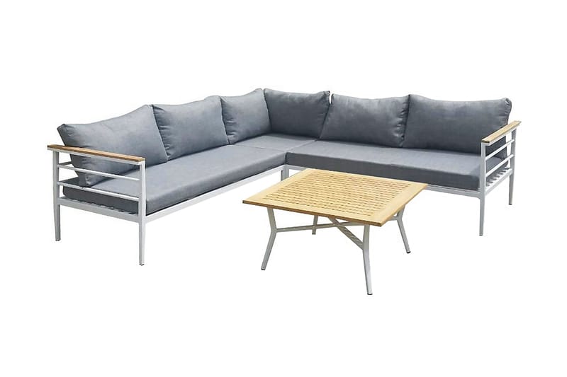 Mexico Hjørnesofa Hvit - Venture Home - Utesofa - Lounge sofa