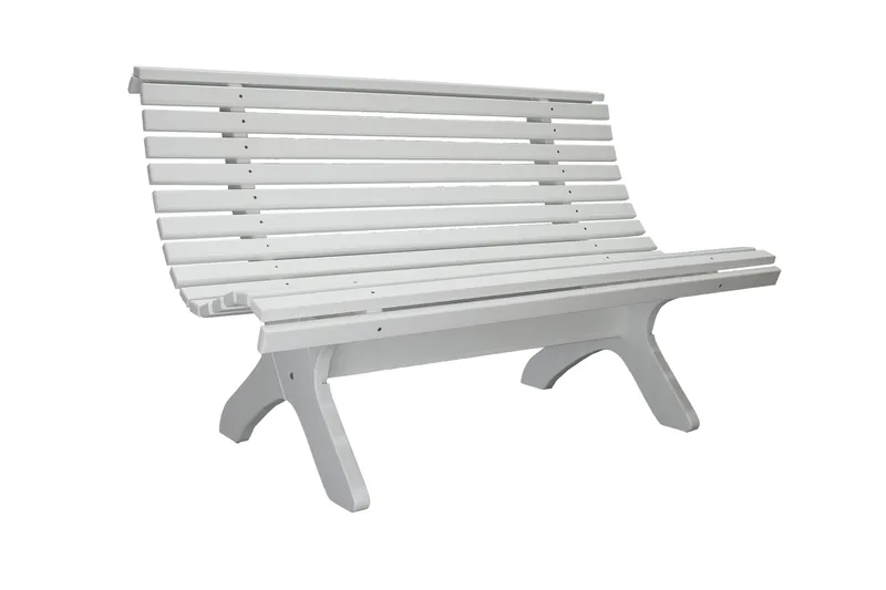 Norvald Hagebenk 140 cm, Hvit