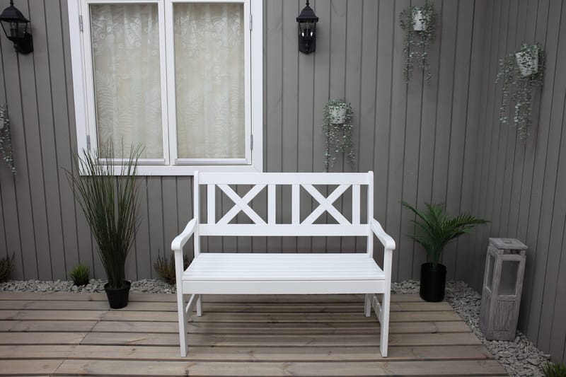 Olivo 2-seter Sofa - Hvit - Hagemøbler - Loungemøbler - Lounge sofa