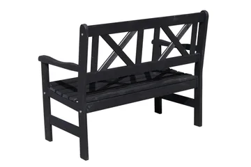 Olivo 2-seter Sofa - Kaffesvart - Hagemøbler - Loungemøbler - Lounge sofa