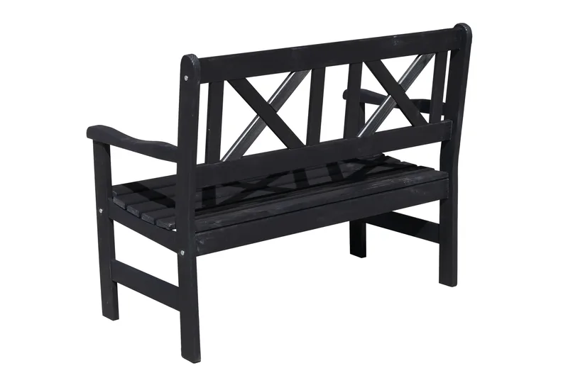 Olivo 2-seter Sofa - Kaffesvart - Hagemøbler - Loungemøbler - Lounge sofa