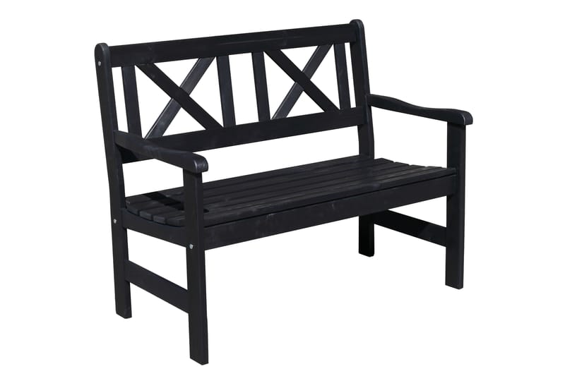 Olivo 2-seter Sofa - Kaffesvart - Hagemøbler - Loungemøbler - Lounge sofa