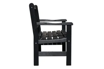 Olivo 2-seter Sofa - Kaffesvart - Hagemøbler - Loungemøbler - Lounge sofa