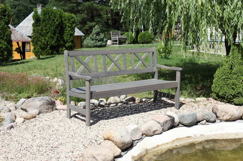 Olivo 3-seter Sofa - Grå - Hagemøbler - Loungemøbler - Lounge sofa