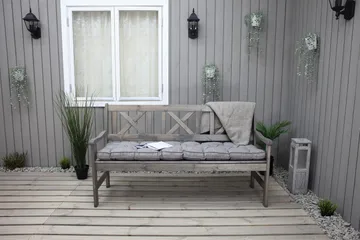 Olivo 3-seter Sofa - Grå - Hagemøbler - Loungemøbler - Lounge sofa