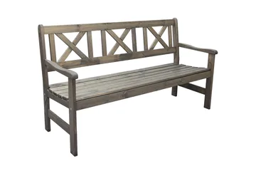 Olivo 3-seter Sofa - Grå - Hagemøbler - Loungemøbler - Lounge sofa