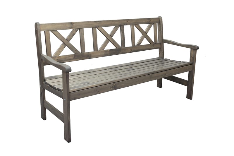 Olivo 3-seter Sofa - Grå - Hagemøbler - Loungemøbler - Lounge sofa