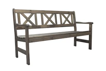 Olivo 3-seter Sofa - Grå - Hagemøbler - Loungemøbler - Lounge sofa
